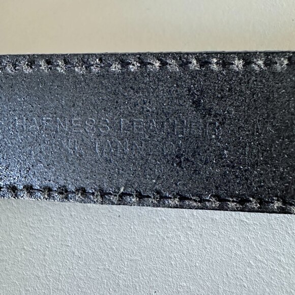 Vintage 80's/90's Southwest Western Belt - Black - Picture 3 of 10